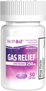 HealthA2Z® Gas Relief Simethicone 250 mg | Hızlı Gaz Yardım | Relieve Belirtileri Doğal olarak (50 Softgels)