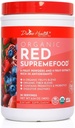 İlahi Sağlık Organik Kırmızı Yüksek Gıda® | 10 Organik Meyveler + Probiyotikler, Enzymes, Herbs, Fiber & Antioksis | Non-GMO Berry Flavored