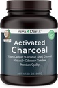Viva Doria Virgin Aktif Charcoal Toz, Coconut Shell Derived, Gıda Grade, 32 Oz
