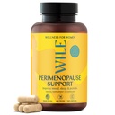 WILE Menopause ve Perimenopause Supplements for Women with Ashwagandha - Menopausal Stres Yardımı, Sıcak Flashes, Gece Terleri - Sağlıklı Uyku ve Hormon Denge Desteği, Vegan, 30 Hizmet