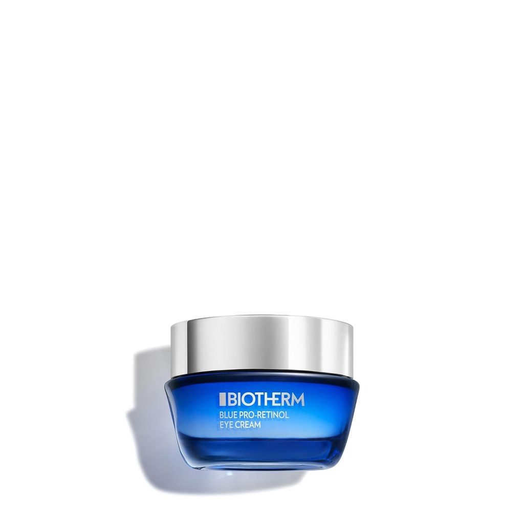 Biotherm Blue Pro-Retinol Wrinkle Smoothing Eye Cream, Anti-Wrinkle και Dark Circles Φροντίδα ματιών με Biotech Plankton & Pro-Retinol, Smoothes και Brightens, Οφθαλμολογικά Ελεγμένο, Vegan, 0.5 Fl. Oz