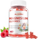 Erkekler için Magnezyum Gummies Doğal Citrate Gummy Supplement Sugar Free Supports Muscle Relaxation, Energy Metabolism