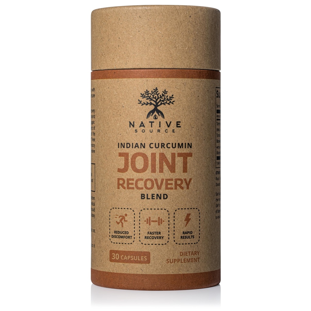 Hint Curcumin: Ortak Kurtarma | Turmeric, Tamarind Tohumlar, Boswellia ve Black Pepper Extracts | Biodegradable BPA-Free Şişe | 30 Capsules | MAHA | Diyet Tamamlayıcı Supplement