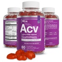Temel Elements Apple Cider Vinegar Gummies from The Mother - 60 Count (3 Pack)