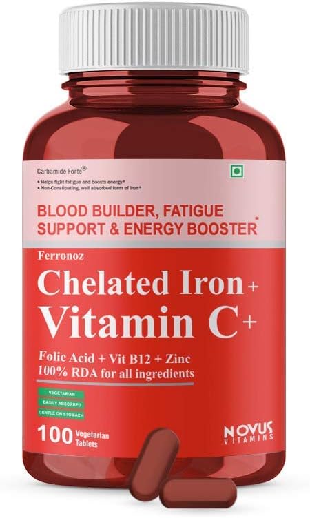Ifra Carbamide Forte Chelated Iron with Vitamin C, B12, Follic Acid & Zn – 100 δισκία