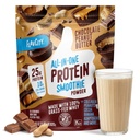 FlavCity Grass Fed Whey Chocolate Protein Powder - Σοκολάτα Φυστικοβούτυρο - 25g Πρωτεΐνη & 10g Κολλαγόνο - Κατασκευασμένο με Βιολογικό Κακάο & Γάλα καρύδας - Χωρίς γλουτένη & Χωρίς πρόσθετα σάκχαρα (20 σερβιρίσματα)