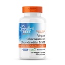 Doktorlar BEST Vegan Glucosamine Chondroitin MSM, Sağlıklı Saç, Skin, Nails ve Ortak Destek, Non-GMO, Gluten Free, Soy Free, Vegan 120 Veggie Capsules