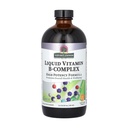 Nature's Answer Vitamin B-Complex Supports Health Levels | Sağlıklı Nerve Function | Tüm Doğal Tangerine Flavor | Gluten-Free & Benzoate-Free 16oz