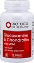 MSM ile Glucosamine & Chondroitin - Ortak Destek* - Chondroitin MSM Supplement - Non-GMO & Dairy Free - 90 Veg Caps
