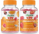 D Kids + Probiyotik 2 Milyar CFU Kids, Gummies Sche - Great Tasting, Supplement, Gluten Free, GMO Free, Chewable Gummy