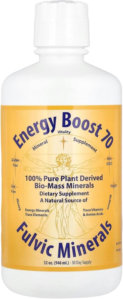 Enerji 70 Morningstar Minerals, Fulvic Minerals, 32 oz (946 ml)