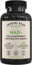 Kristal Star NAD+ (60 Tablet) - Hücre Enerji ve Sağlıklı Ağlama için Patentlenmiş NAD - Klinik olarak-Proven Daha Verimli - 30 Gün Supply - Non-GMOMO