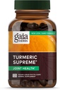 Gaia Herbs Turmeric Supreme Joint Health - Ortak Destek Supplement - Quercetin, Black Pepper, Boswellia, Ginger Root, Curcuminoids, & More-120 Sıvı Phyto-Capsules (30-Day Supply)