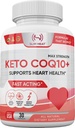 CoQ10 200 mg - Kadınlar ve Erkekler için Hızlı Aborpsiyon Formülü - Sağlıklı Kalp Destek - Tüm Doğal Coenzyme Q10 Supplement - ABD'de Yapılacak - 30 Gün Supply