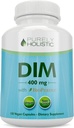DIM Supplement 400 mg Plus Bioperine - 150 Vegan Capsules - 5 Ay Supply - Kadınlar ve Erkekler için Hormon Dengesi - Yüksek Kuvvet Diindolylmethanehane
