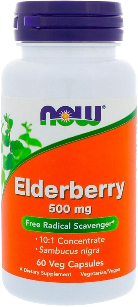 NOW Foods - Εκχύλισμα Inderberry 500 mg 60 vcaps