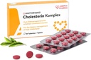 Cholesterin Komplex | 30 Vegan Tablets | Supplement to Maintain Cholesterol Levels | Red Yeast Rice Extract with Monacolin K | Gluten-Free, Lactose-Free | Manufactured in Europe