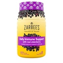 Zarbee's Elder Gummies Daily Immune Support Supplement with Vitamins A C D E & çinko, Black Elder Extract, Natural Berry Flavor, Vegetarian, Gelatin-Free, 60 Count