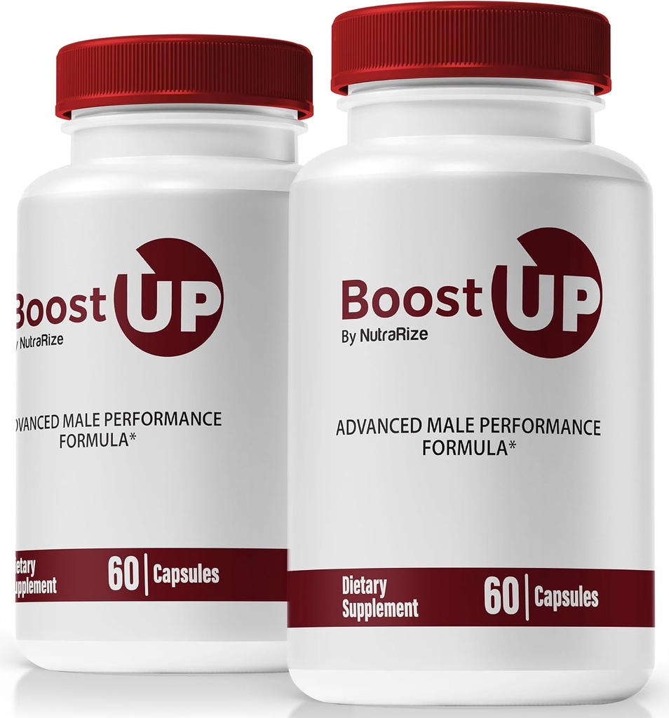 NutraRize (Pack of 2 Boost Up Capsules for Men, All Natural Boost Up Pills, Καθημερινή Διατροφή για την υποστήριξη της ανδρικής υγείας και ευεξίας, Premium, Boost Ups Review (120 Κάψουλες)