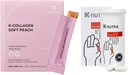 Καθημερινά Synbiotic+ (30 Caps) 100B CFU, Kimchi Postbiotic & K-Collagen Μαλακό Κολλαγόνο Ροδάκινου (30 Sticks) - Digestive & Skin Health