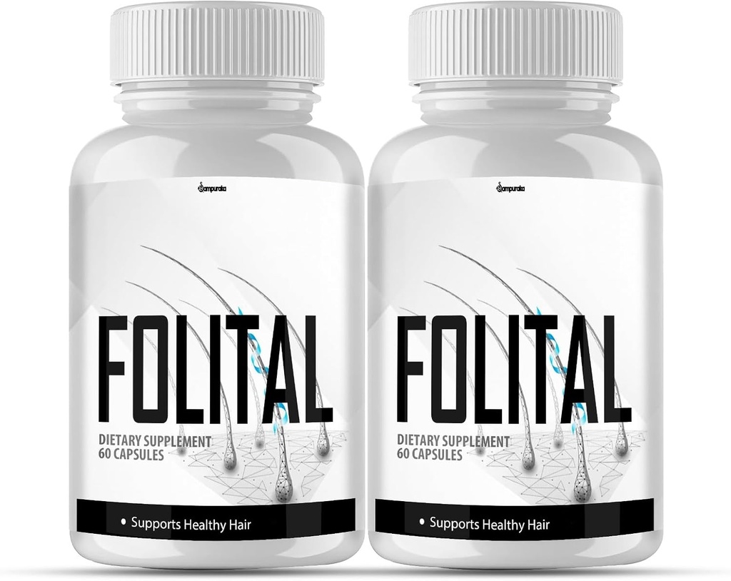 Folital Yeni Gelişmiş Formula Supplement - 2 Packs 60 Days Supply