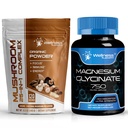 WELLNESS LABSRX Mushroom Toz 2000 mg - Magnezyum Glycinate Capsules - 750 mg