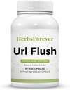 Βότανα για πάντα κάψουλες Uri-Flush Ayurvedic συμπλήρωμα βοτάνων Υποστήριξη Υγιεινή λειτουργία νεφρών και ούρα λειτουργία 90 κάψουλες Vege 800 Mg κάθε ένα