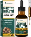 Cuachalalate Digestive Drops: Βότανο συμπλήρωμα w/Licorice Root, Dandelion, γαρύφαλλο, Cancerina, & Kalawalla εκχυλίσματα για Αναστατωμένη ανακούφιση στο στομάχι, γαστρική υγεία, & υποστήριξη ανοσοποιητικού συστήματος. 2oz