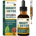 Cocolmeca Bark Immunity & Detox Drop, Herbal Extract with Polypodium Leucotomos Sarsaparilla Milk Thistle Supplement Support Detoxification, Immune System, Digestive Health. 2oz