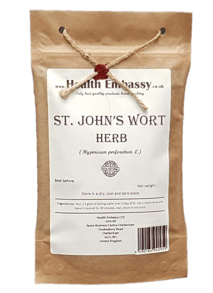 Sağlık Büyükelçiliği St. John's Wort Herb Tea | Hipericum Perforatum L | Herbal Tea (100g)
