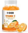 C Gummies 120 mg - Immune Support Supplement | Orange Flavored Gummies | Boost Energy and Well-Being | Non-GMO, Gluten-Free Daily Health Supplements | 60 Count