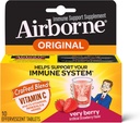 Airborne Very Berry Effervescent Tabletler, 10 Kont - Vitamin C 1000 mg - Immune Support Supplement (Pazar Mayıs Vary) (Pazar 3)