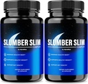 (2 Pack) Slumber Slim Kilo Kaybı, Resmi SlumberSlim Kompleksi Formula, Tüm Doğal Piller Fitness ve Genel Wellness, Premium Keto Capsules, Slumber Slim İncelemeleri (120 Capsules)