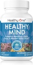 Sağlıklı Zihin - Gençler için Güvenli - Beyin Fog - Bilişsel Fonksiyonl - Yoğunlaştırma - Focus - Neural Optimizasyon - Mood - Ginkgo Biloba - GM - Rhodiola - Bacopa - Gotu Kola - Yeşil Çay - 150 Kont