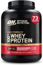 Optimum Beslenme Altın Standardı 100% Whey Protein Toz, Lezzetli Strawberry, 5 Pound (Pazar Mayıs Vary)