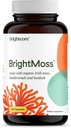 Nutrition - BrightMoss, Irish Sea Moss Capsules, Organic Sea Moss with Bladderwrack & Burdock Root Capsules, Gut Health & Immune Support Supplement, 120 Capsules