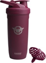 Smartshake DC COMICS Reforce Paslanmaz Çelik Protein Shaker Şişe 900 ml | 30 oz - Leakproof Vida-on Lid - BPA Ücretsiz - Uniseks - Ikansız - Wonder Women Logo