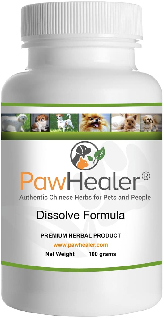 PawHealer® Dissolve Herbal Formula - 100 Grams Toz - Köpekler ve Evcil hayvanlardaki Fatty Lumps & Bumps için Remedy...