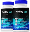 (2 Pack) Pills, Resmi VirttitudeUp for Men, Supports Energy, Stamina and Performance, All Natural Support for General Well-Being, Male Capsules Review, Premium Formula (120 Capsules)