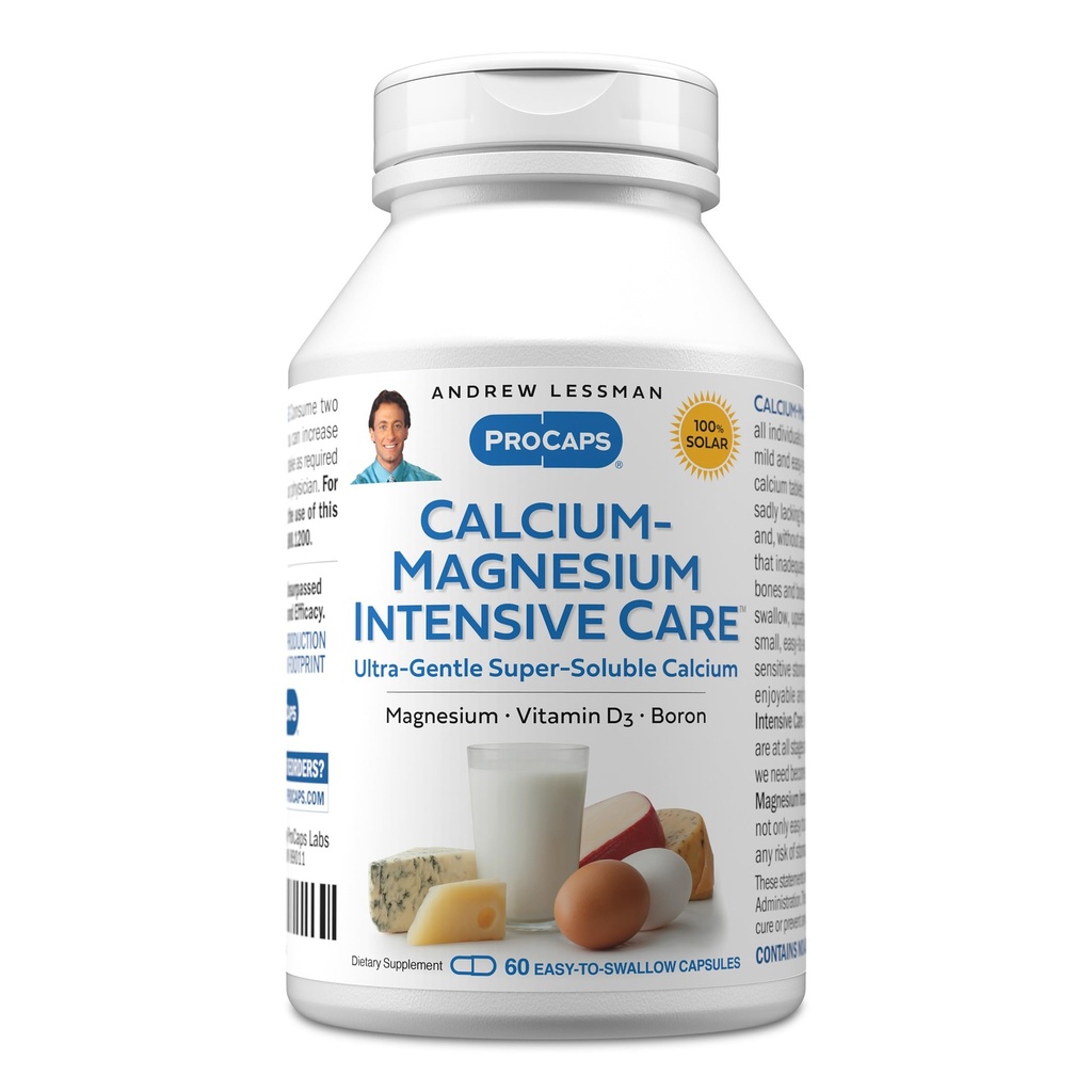 ANDREW LESSMANplastik Magnezyum Yoğun Bakım 60 Capsules - Bone and Skeleton Health Essentials. Swallow Capsules'e kolay, Super ► Fine Toz. En Hassas Stomachs
