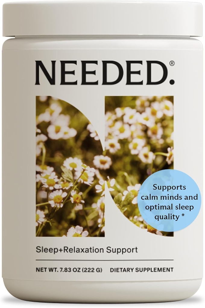 Gerekli. Uyku ve Rahatlama Desteği - Chamomile Toz Rahatlama ve Magnezyum Toz Için Uyku Desteği, Güvenli ve Etkili Nutrients & Botanical Blend For Calm Sleep Supplement - 30-Day Supply