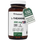PRISTINE'S L Theanine Sleep Quality Support Platinum Acid Supplement - 200MG 150 Day Supply - Relaxation & Mood Support Capsules - Vegan Non-GMO & Gluten Ücretsiz