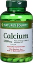 Nature's Bountyuba Absorbable 1200 mg with Vitamin D Liquid Filled, 120 Count