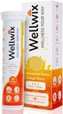 4-in-1 Günlük Yaşamlar - Elektrolytes, Immunity, Antioksis ve Probiyotikler. C 1000 mg, sodyum 200 mg, Potasyum 100 mg, D3, B12 ve Daha Fazlası. Effervescent Tabletler
