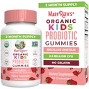 MaryRuth Organics Kids Probiyotiks for Digestive Health | USDA Probiyotik Gummies | 2 Ay Supply | Kids Probiyotiks | Immune Support | Gut Health Supplement | Vegan | Non-GMO | Gluten Free | 60 Count
