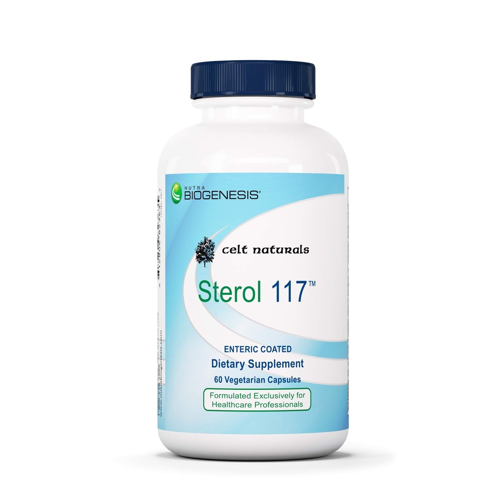 Nutra BioGenesis Sterol 117 - Plant Sterols Supplement, Phytosterol Supplement for Men & Women, Health & Wellness Support with Beta Sitosterol - 60 Vegetarian Capsules