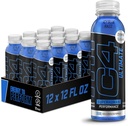 Cellucor C4 Ultimate Μη Carbonated Zero Sugar Energy Drink, Preworkout Drink + Beta Alanine, 12 Fl Oz (Pack of 12)