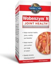 Garden of Life Joint Supplement for Men and Women - Wobenzym N Systemic Enzymes, Clinically Studied Formula for Healthy Joints, Mobility, Flexibility, Post-Exercise Recovery, Gluten Free, 100 Tablets
