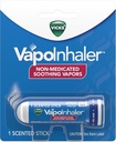 Vicks VapoInhaler, Portre Nasal Inhaler, Non-Medicated, Soothing Vapors, Menthol Scent, 1 Count