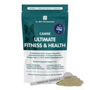 Dr. Bill'in Köpekler için Ultimate Fitness & Sağlık Vitaminleri | Köpekler için Multivitamin / Coenzyme Q-10, Vitamin E, Vitamin D-3, Biotin, Folic Acid, Hyaluronic Acid Dog Vitamins ve Supplements 340g